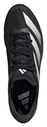 adidas Performance Distancestar Black White Unisex Track &amp; Field Shoes