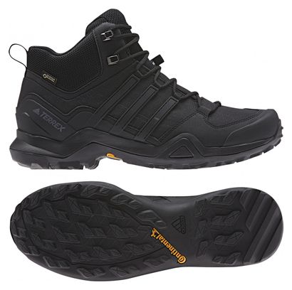 Wanderschuhe adidas Terrex Swift R2 Mid GTX Schwarz
