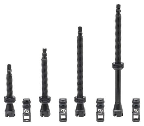 Pair of Syncros Presta Tubeless Valves Black
