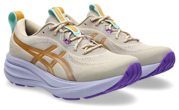 Chaussures Running Asics Gel-Pulse 17 TR Beige/Violet Femme