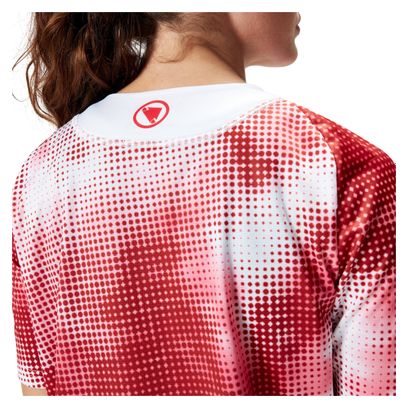 Camiseta técnica Endura Pixel Cloud LTD de mujer - Rosa