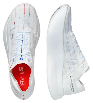 Salomon S/Lab Phantasm 3 hardloopschoenen, gemaakt in Frankrijk, wit, unisex