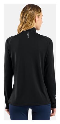 Odlo 1/2 Zip Essential Ceramiwarm Black Women's Sweater