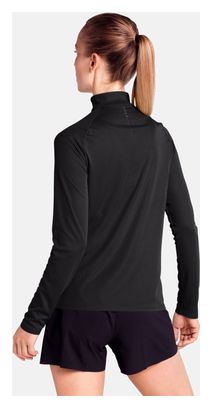 Odlo 1/2 Zip Essential Ceramiwarm Black Women's Sweater