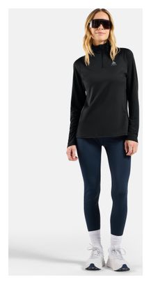 Odlo 1/2 Zip Essential Ceramiwarm Black Women's Sweater