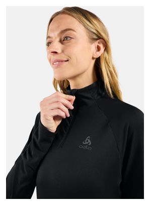 Odlo 1/2 Zip Essential Ceramiwarm Black Women's Sweater