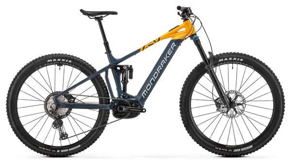 VTT Électrique Tout-Suspendu Mondraker Crafty Race Shimano XT 12V 750Wh 29'' Gris Jaune 2025