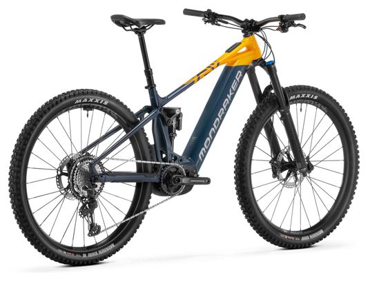 Mondraker Crafty Race MTB elettrica a sospensione integrale Shimano XT 12S 750Wh 29'' Grigio Giallo 2025