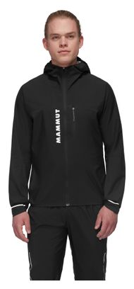 Chaqueta impermeable Mammut Aenergy TR HS con capucha, negra, para hombre