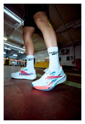 Zapatillas de running Reebok Float Premier blancas/rojas/azules para mujer