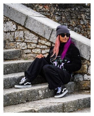 DHaRCO Sherpa 1/2-Zip Isa Signature Purple Leopard Women's Fleece