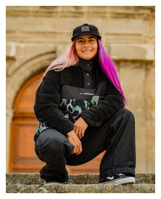 DHaRCO Sherpa 1/2-Zip Isa Signature Purple Leopard Women's Fleece