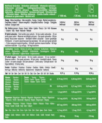 Gels énergétiques Decathlon Nutrition Gel+ Menthe x6