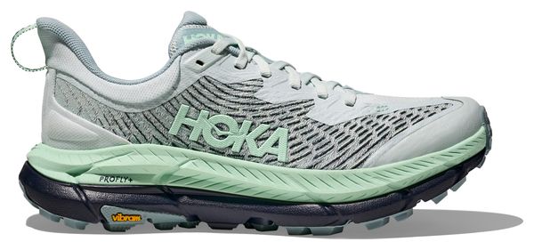 Azul/Verde Zapatillas de trail para mujer Hoka Mafate Speed 4