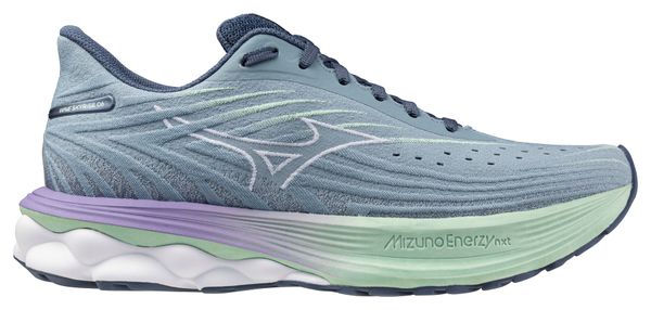 Mizuno Wave Skyrise 6 Running Shoes Blue/Purple Women's