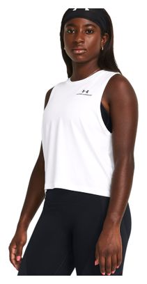Under Armour Vanish Energy White Women's Cropped Tank