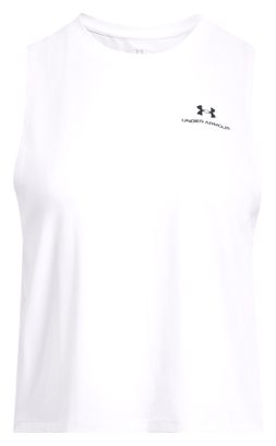 Under Armour Vanish Energy White Women's Cropped Tank