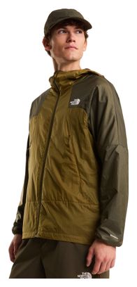 Chaqueta Softshell The North Face Ridgelite Futurefleece para hombre, color caqui