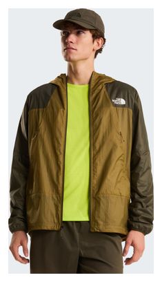 Chaqueta Softshell The North Face Ridgelite Futurefleece para hombre, color caqui