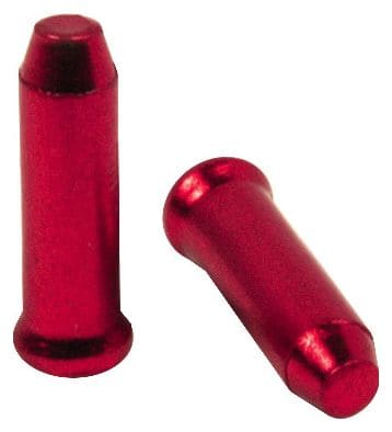 Elvedes Copricavi 2,3 mm Alluminio Rosso (x10)