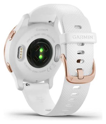 Garmin Venu 2S GPS Horloge Rose Goud / Wit