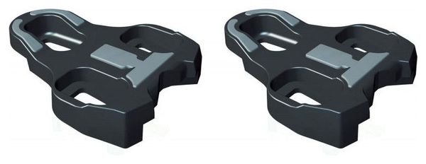 cales pedales automatique compatible look keo angle 0° noir / gris