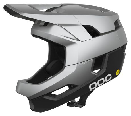 Casque Intégral Poc Otocon Race Mips Noir/Gris Argent