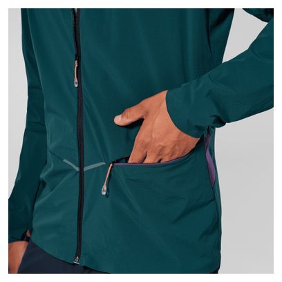 Giacca Softshell Salewa Pedroc DST Light Blu da uomo