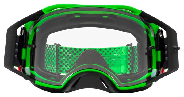 Oakley Airbrake MX Moto Green / Clear Goggle / Ref: OO7046-D9