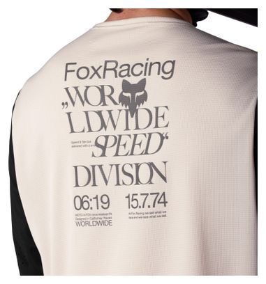 Maglia a maniche lunghe Fox Defend Park Special Edition beige da uomo