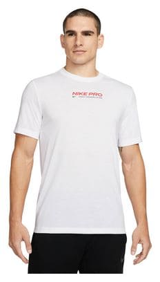 Nike Pro Dri-Fit Short Sleeve Shirt White