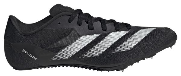 Unisex adidas Performance Sprintstar Leichtathletikschuh Schwarz Weiß