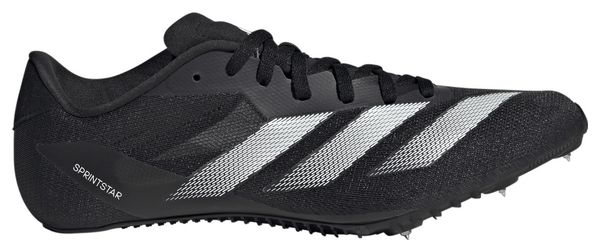 adidas Performance Sprintstar Black White Unisex Track &amp; Field Shoes