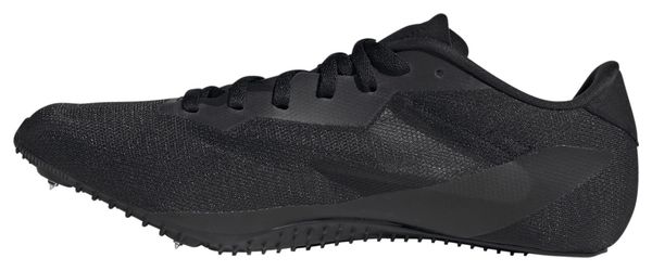 Unisex adidas Performance Sprintstar Leichtathletikschuh Schwarz Weiß