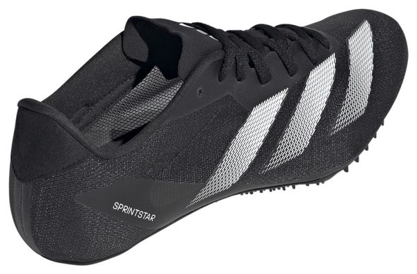 adidas Performance Sprintstar Nero Bianco Unisex Scarpe da atletica leggera