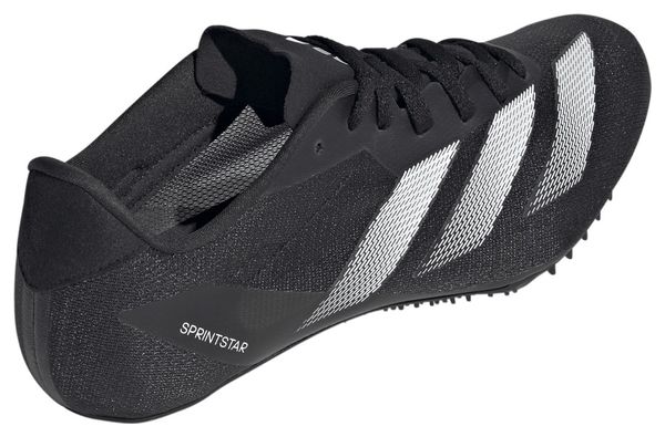 Chaussures d'Athlétisme adidas Performance Sprintstar Noir Blanc Unisexe