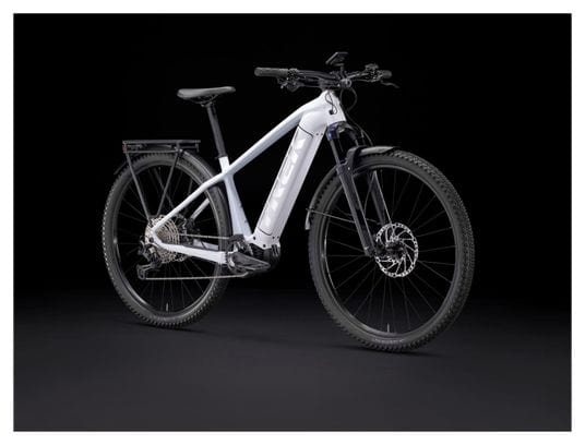 Trek Powerfly Sport 5 EQ MTB Hardtail elettrica Shimano Deore / XT 12S 625Wh 29'' Bianco Prismatic Gen 4