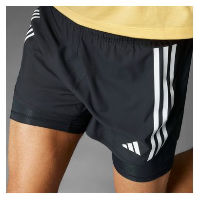 adidas Own The Run 2-in-1 Shorts Nero Uomo