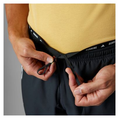 2-in-1 Shorts adidas Own The Run Schwarz Herren