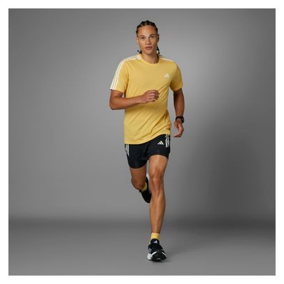 2-in-1 Shorts adidas Own The Run Schwarz Herren