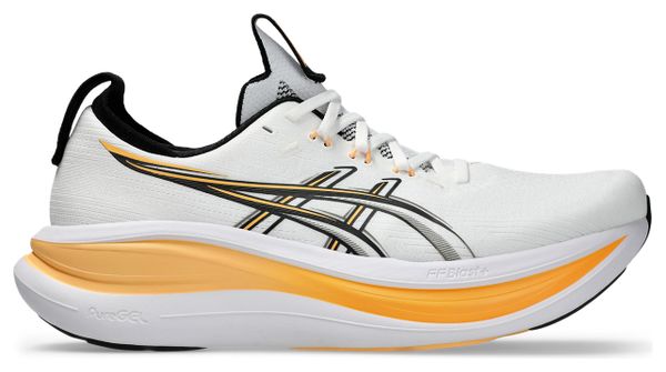 Asics Gel-Nimbus 28 Men's Running Shoes - White/Orange