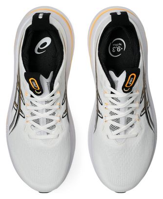 Asics Gel-Nimbus 28 Men's Running Shoes - White/Orange