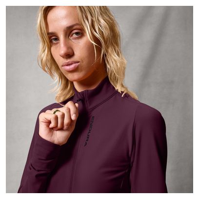 Maillot Manches Longues Endura Loop Ride Violet Femme