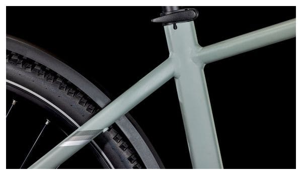 VTC Électrique Cube Nuride Hybrid Performance 625 Allroad Shimano Cues 9V 625 Wh 29'' Gris Vert Swamp 2025