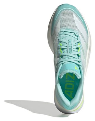 Chaussures Running adidas Adizero Boston 13 Bleu/Jaune Femme