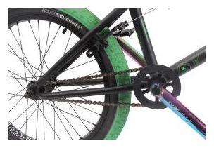 Vélo BMX adulte CENTRIX noir mat20 pouces 10.6 kg