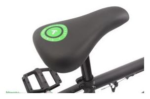 Vélo BMX adulte CENTRIX noir mat20 pouces 10.6 kg