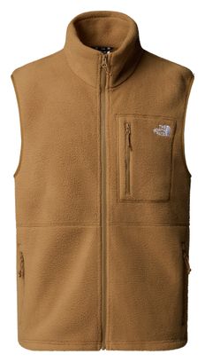 Forro polar sin mangas The North Face Yumiori Men's Brown