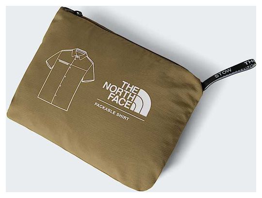 Camicia The North Face Compressible verde da uomo
