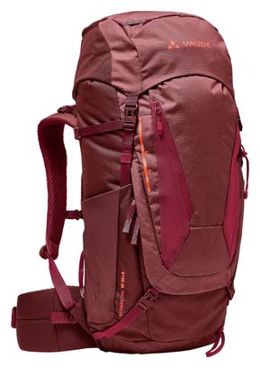 Women&#39;s Vaude Asymmetric 38+8 Hiking Bag Red Woman